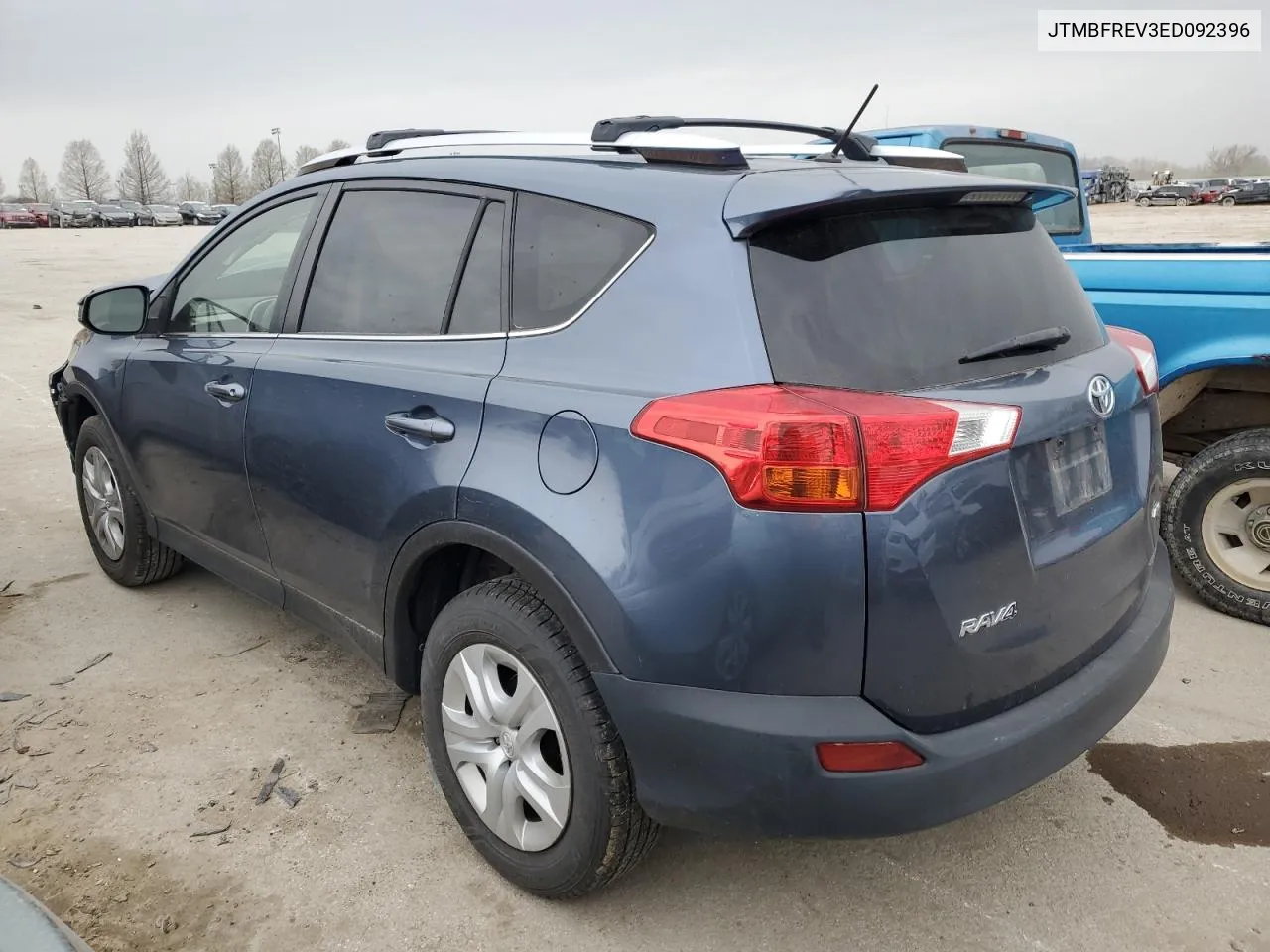 JTMBFREV3ED092396 2014 Toyota Rav4 Le