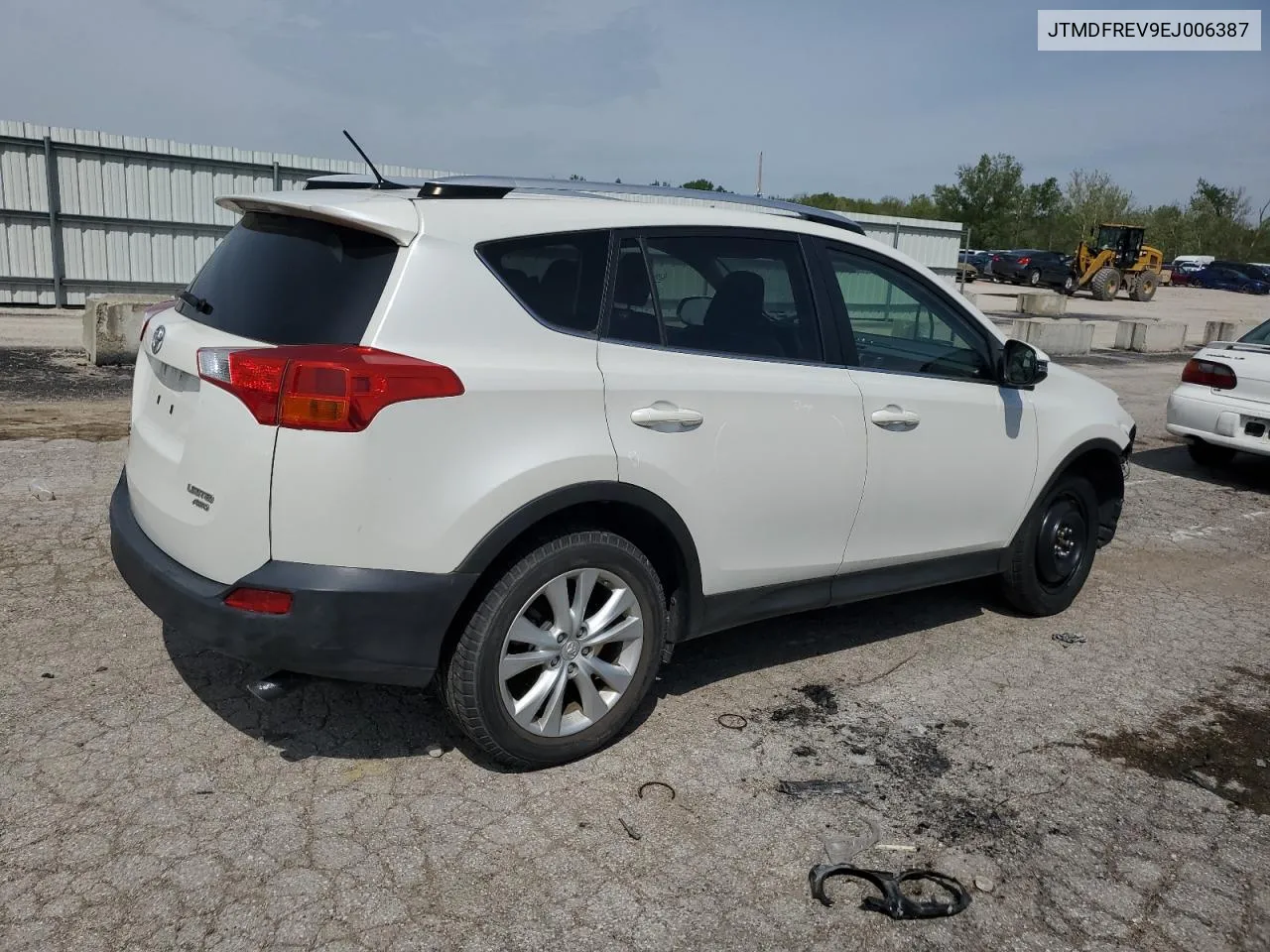 2014 Toyota Rav4 Limited VIN: JTMDFREV9EJ006387 Lot: 50707894