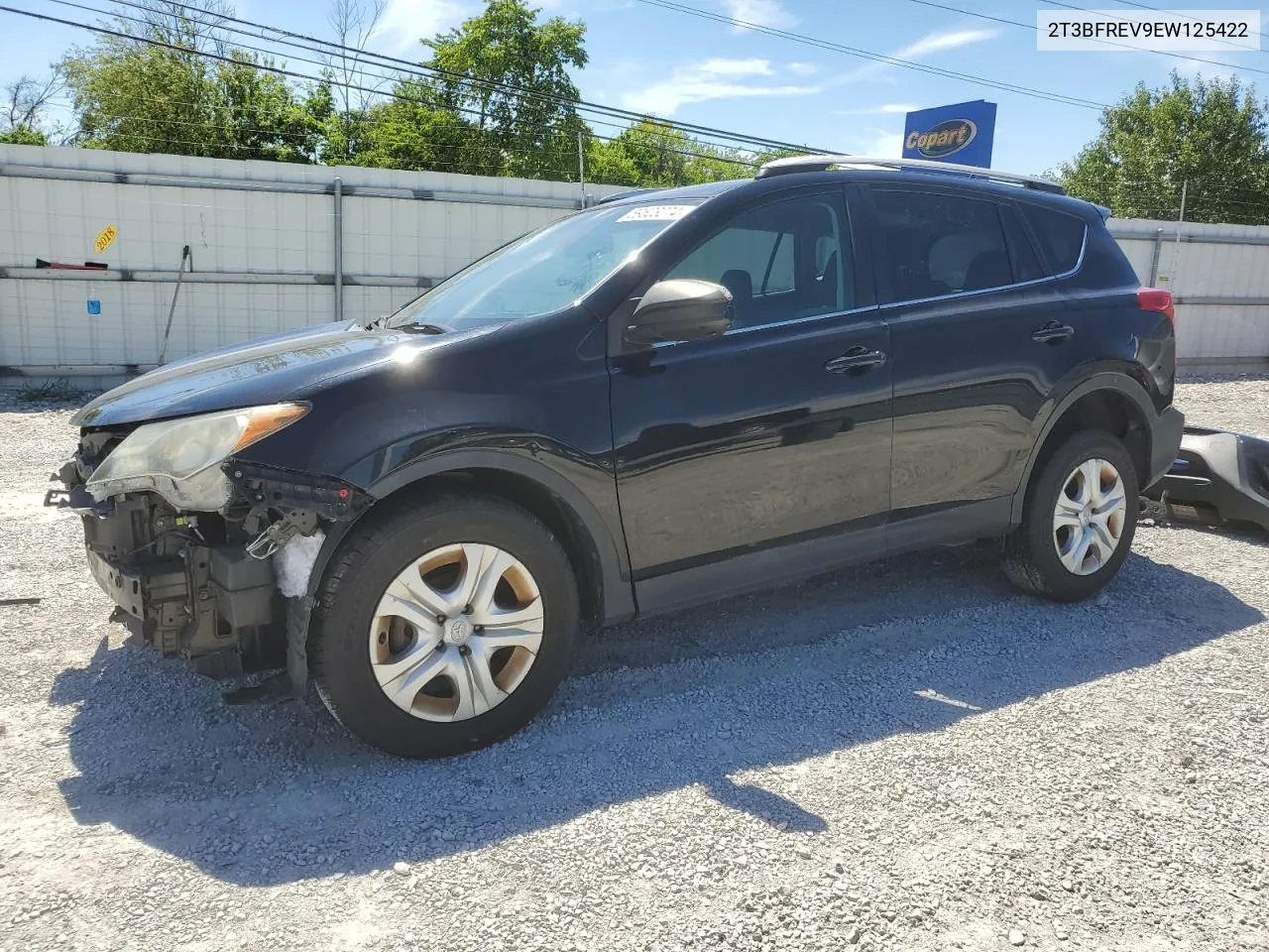 2014 Toyota Rav4 Le VIN: 2T3BFREV9EW125422 Lot: 59523274