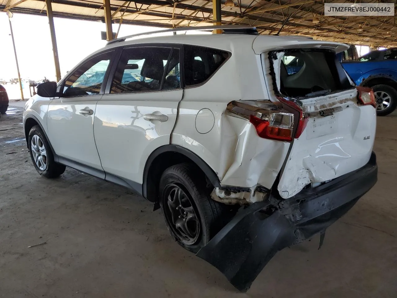 JTMZFREV8EJ000442 2014 Toyota Rav4 Le