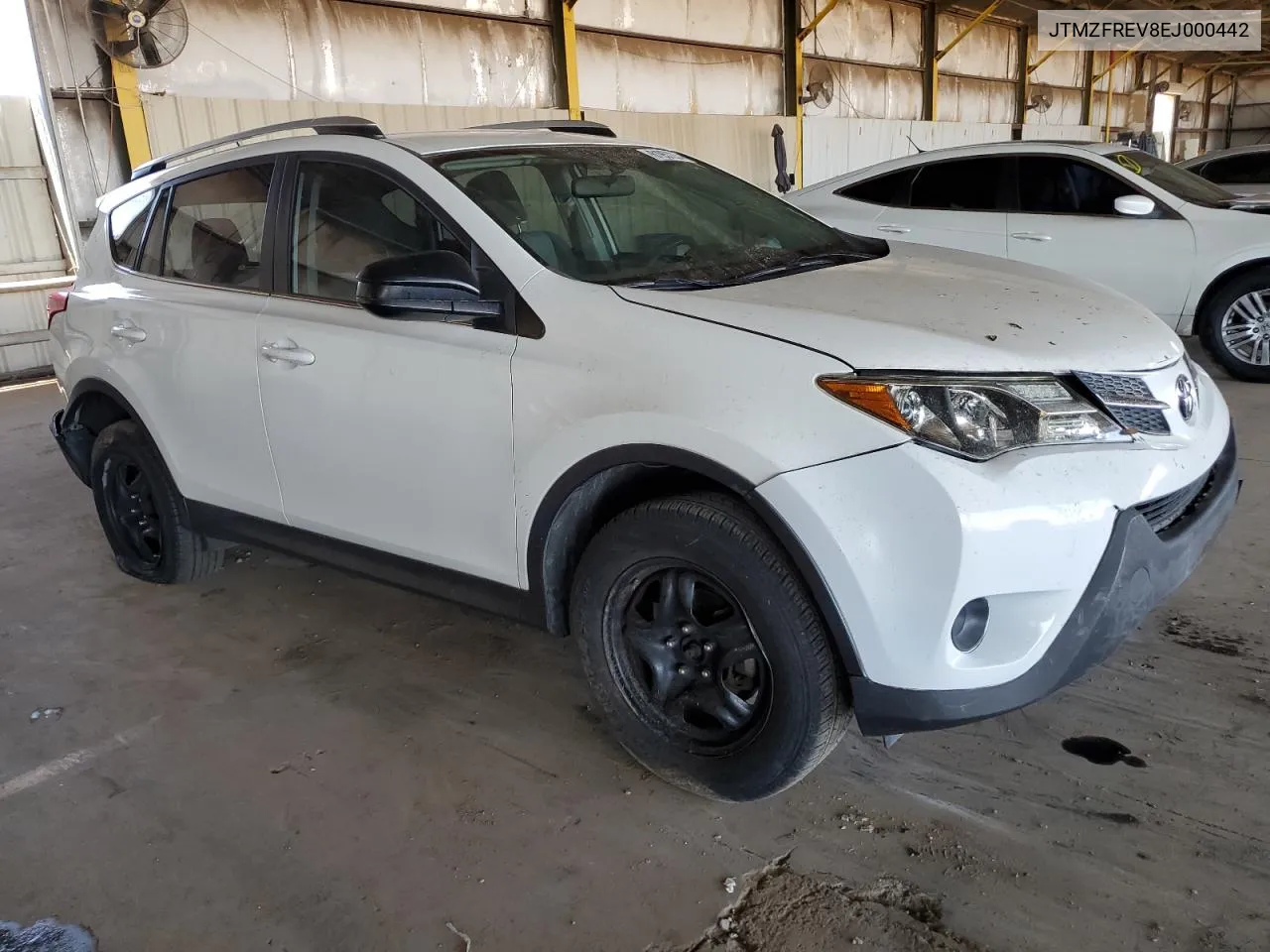 2014 Toyota Rav4 Le VIN: JTMZFREV8EJ000442 Lot: 61957234