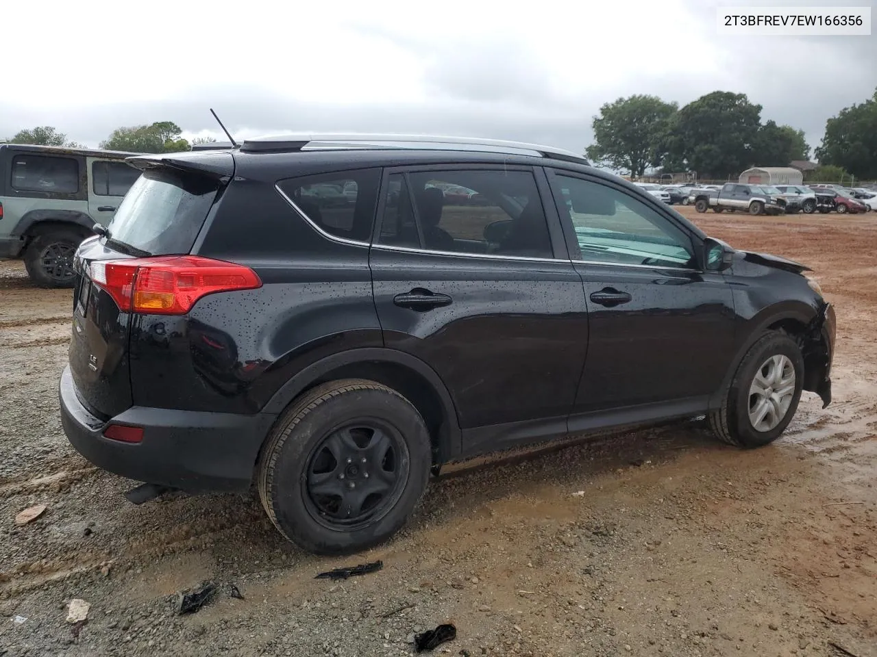 2014 Toyota Rav4 Le VIN: 2T3BFREV7EW166356 Lot: 62003354