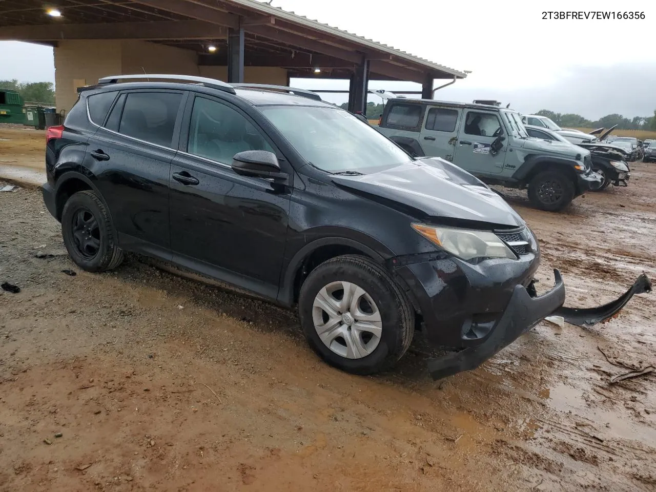 2014 Toyota Rav4 Le VIN: 2T3BFREV7EW166356 Lot: 62003354