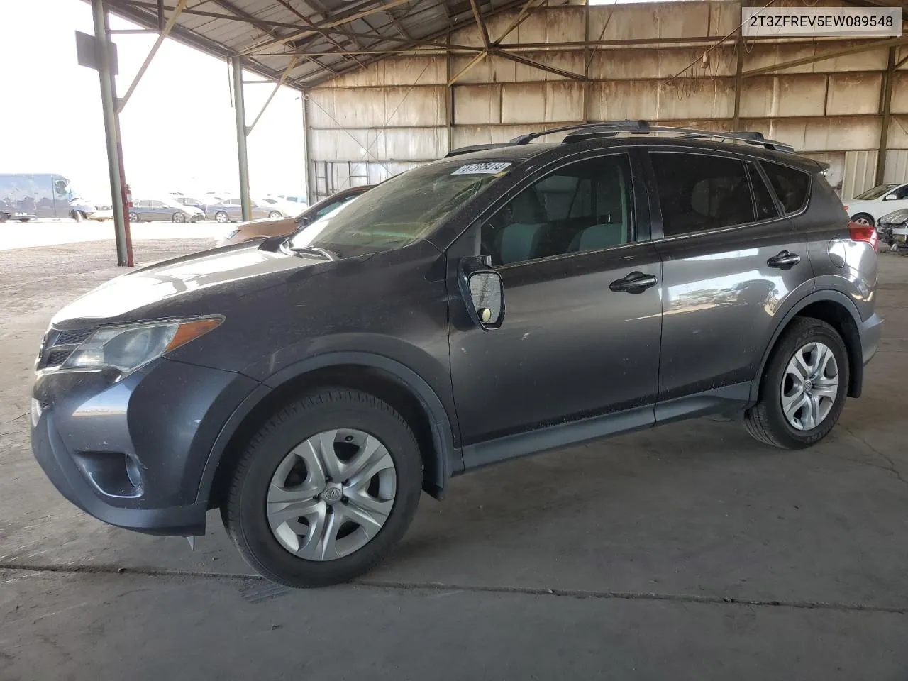 2T3ZFREV5EW089548 2014 Toyota Rav4 Le