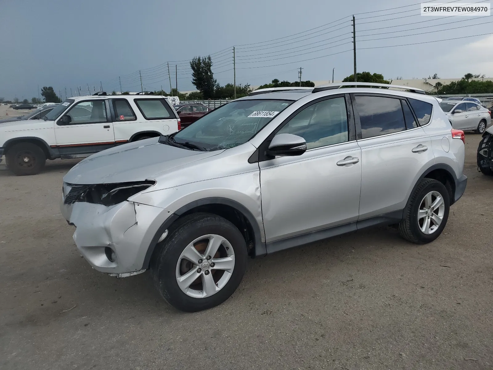 2014 Toyota Rav4 Xle VIN: 2T3WFREV7EW084970 Lot: 68611854