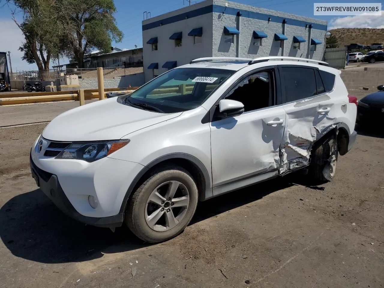 2014 Toyota Rav4 Xle VIN: 2T3WFREV8EW091085 Lot: 68668414