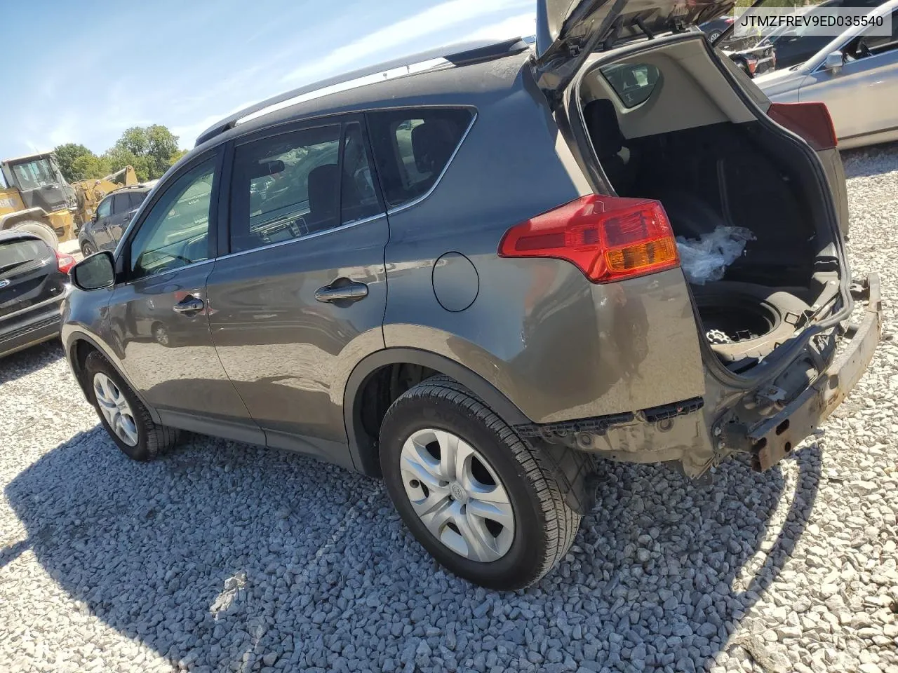 JTMZFREV9ED035540 2014 Toyota Rav4 Le