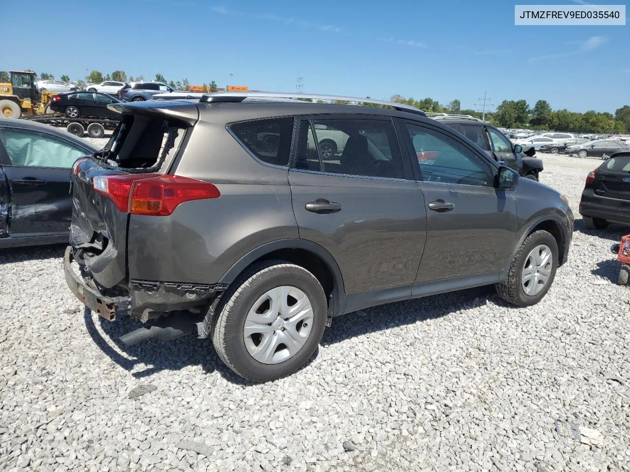 JTMZFREV9ED035540 2014 Toyota Rav4 Le