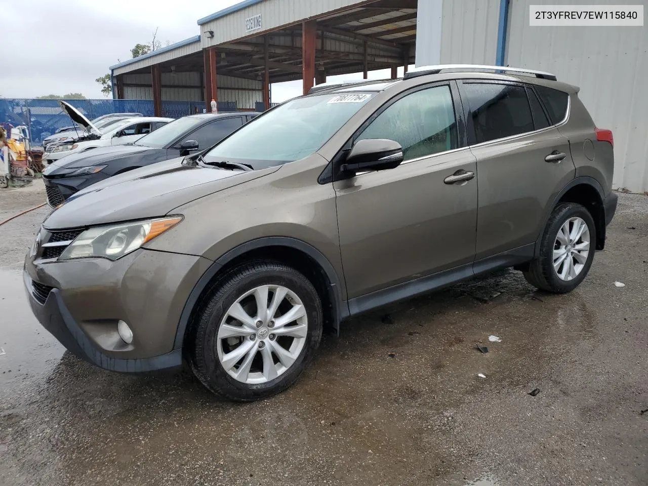 2014 Toyota Rav4 Limited VIN: 2T3YFREV7EW115840 Lot: 70877764