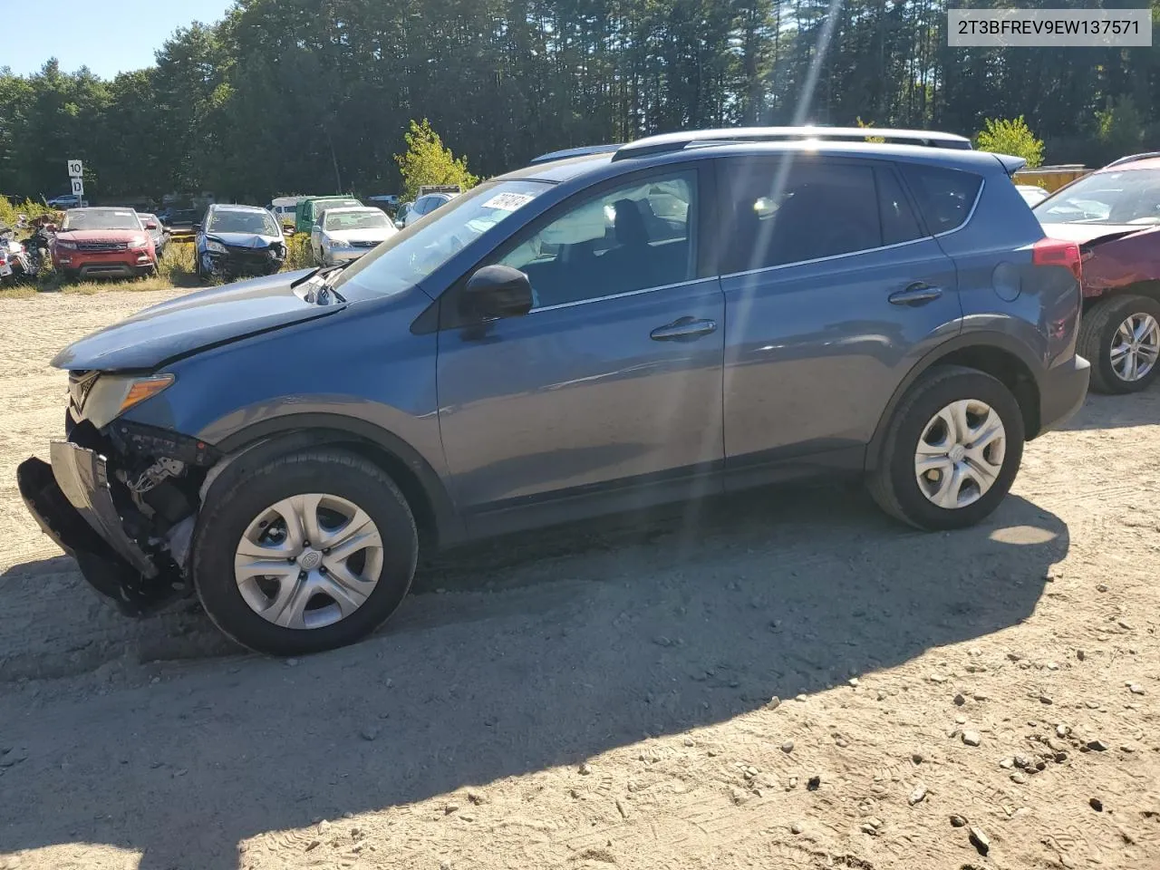 2014 Toyota Rav4 Le VIN: 2T3BFREV9EW137571 Lot: 70974874