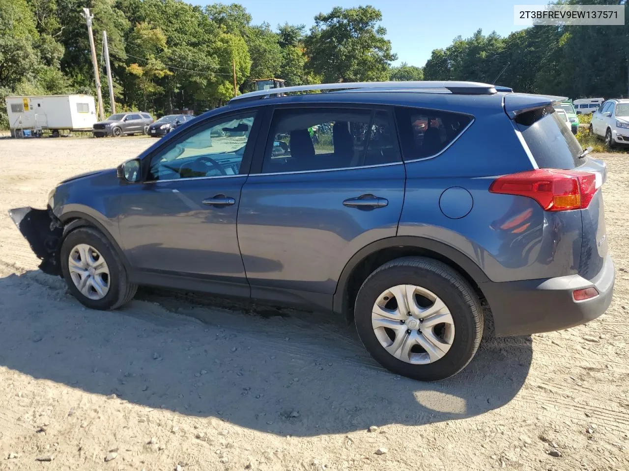 2014 Toyota Rav4 Le VIN: 2T3BFREV9EW137571 Lot: 70974874