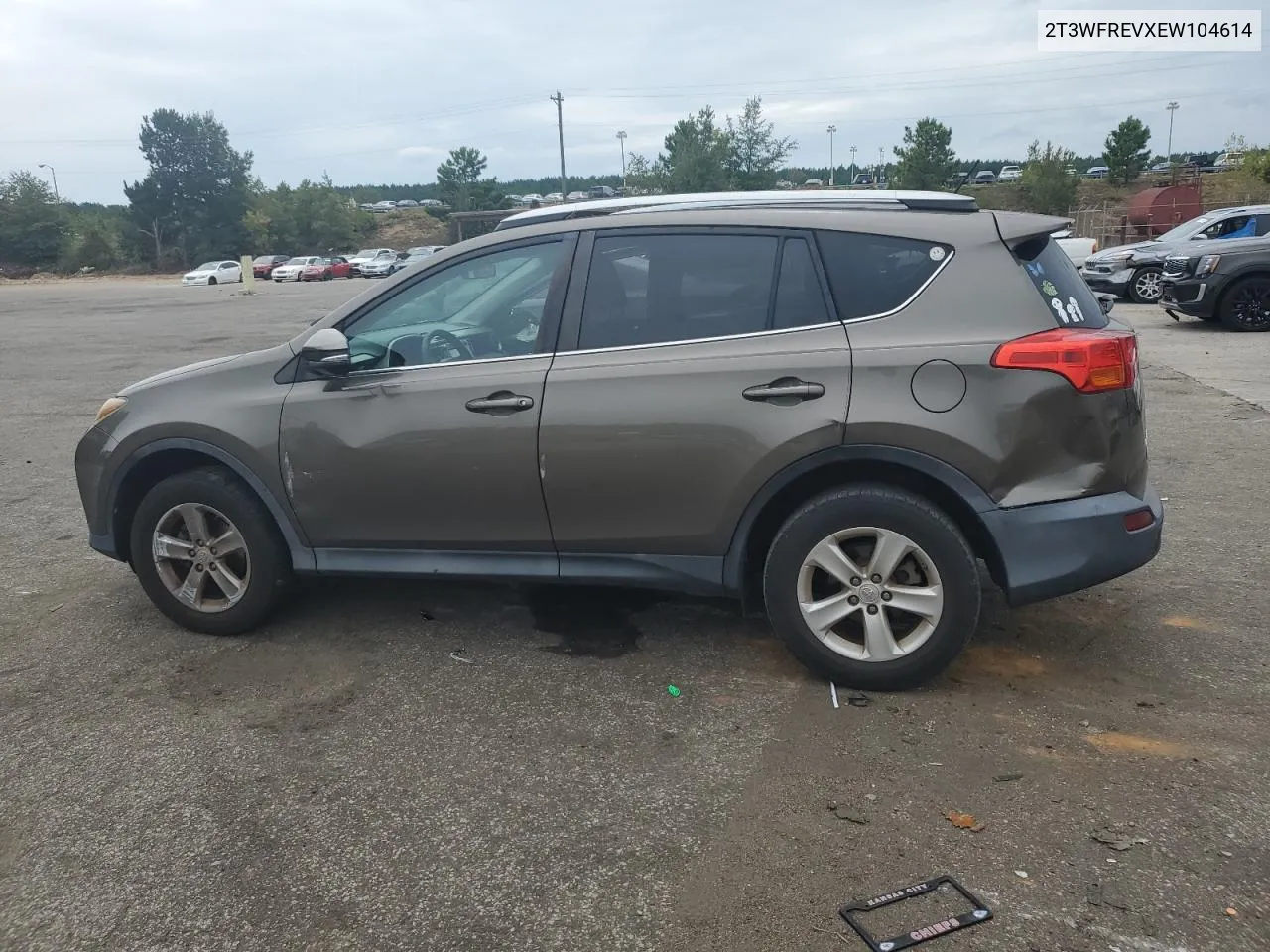 2T3WFREVXEW104614 2014 Toyota Rav4 Xle