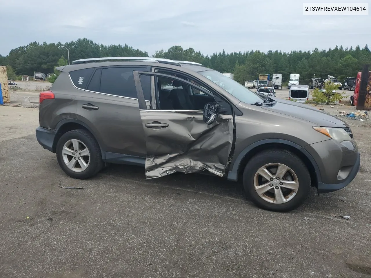 2014 Toyota Rav4 Xle VIN: 2T3WFREVXEW104614 Lot: 71363404