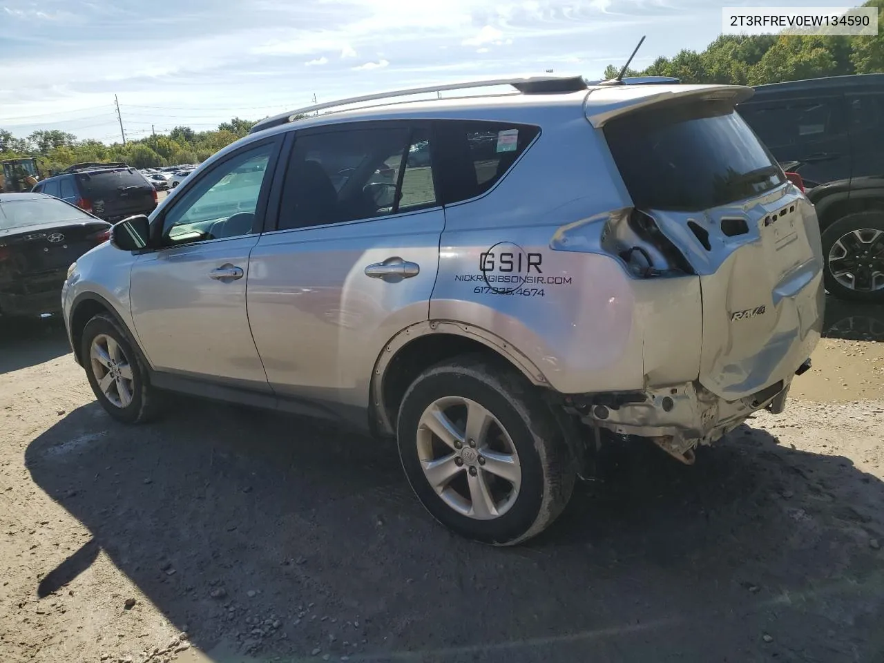 2T3RFREV0EW134590 2014 Toyota Rav4 Xle