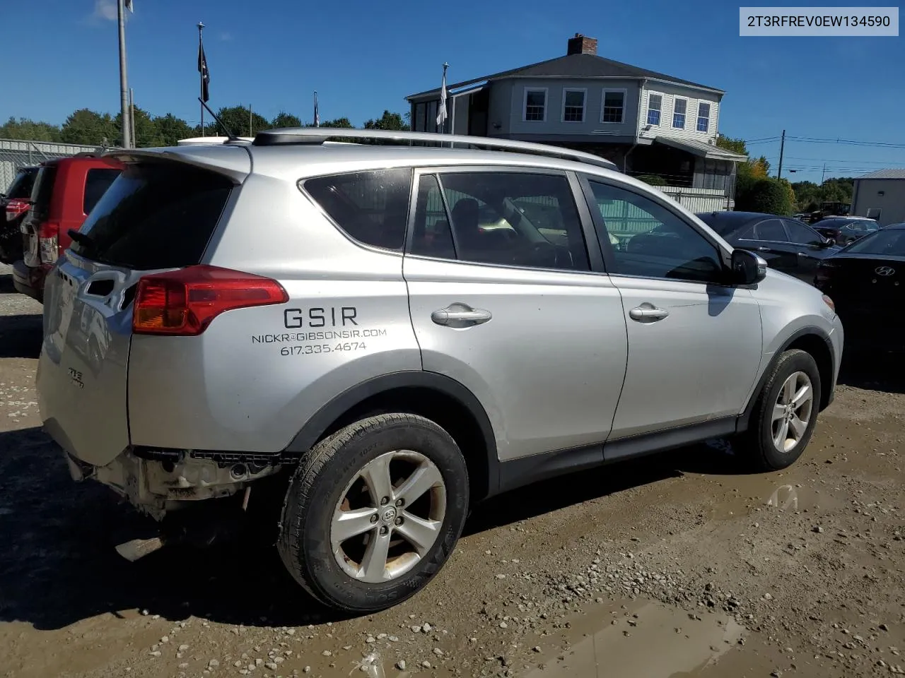 2014 Toyota Rav4 Xle VIN: 2T3RFREV0EW134590 Lot: 71745994