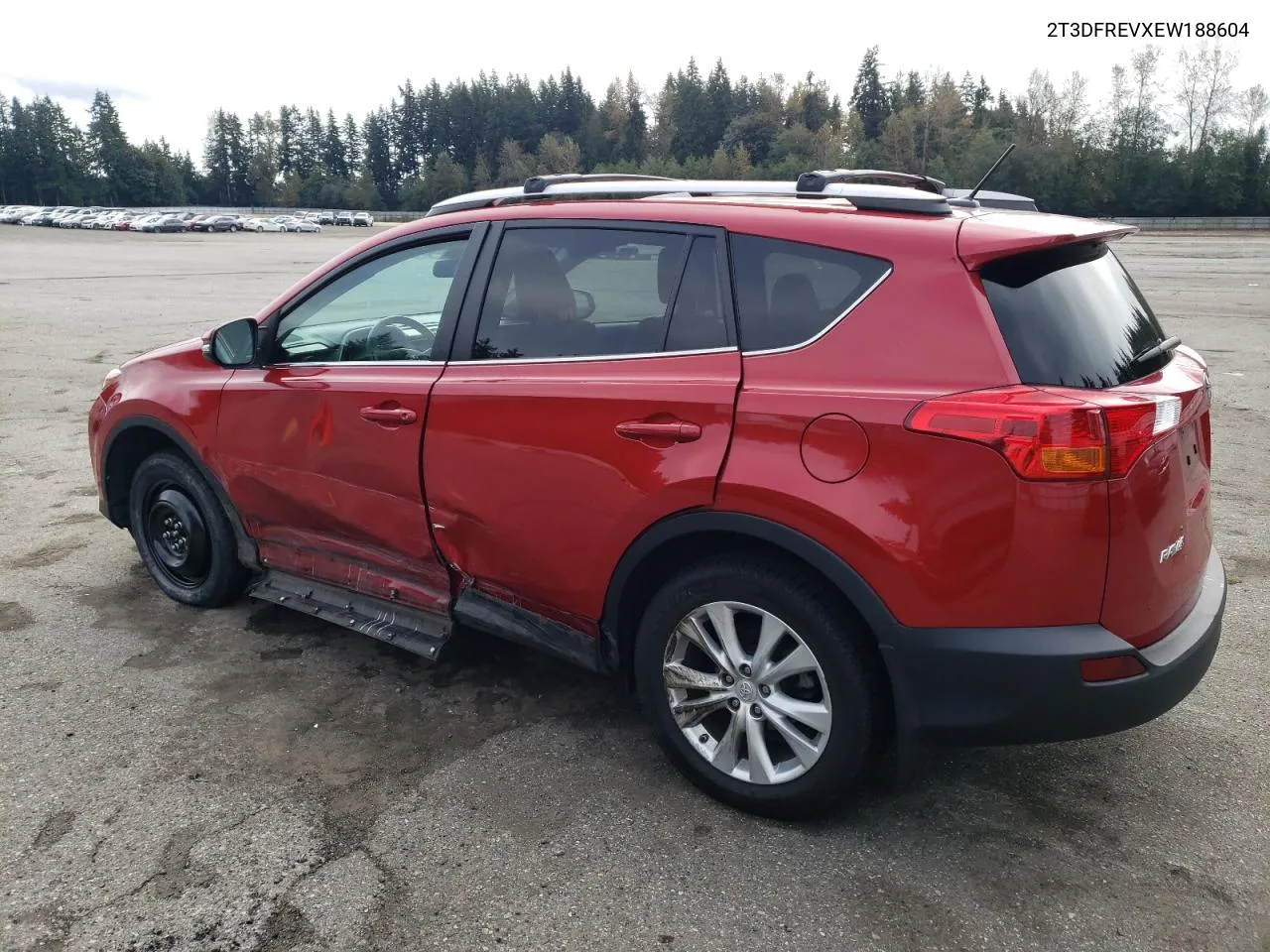 2014 Toyota Rav4 Limited VIN: 2T3DFREVXEW188604 Lot: 71750954