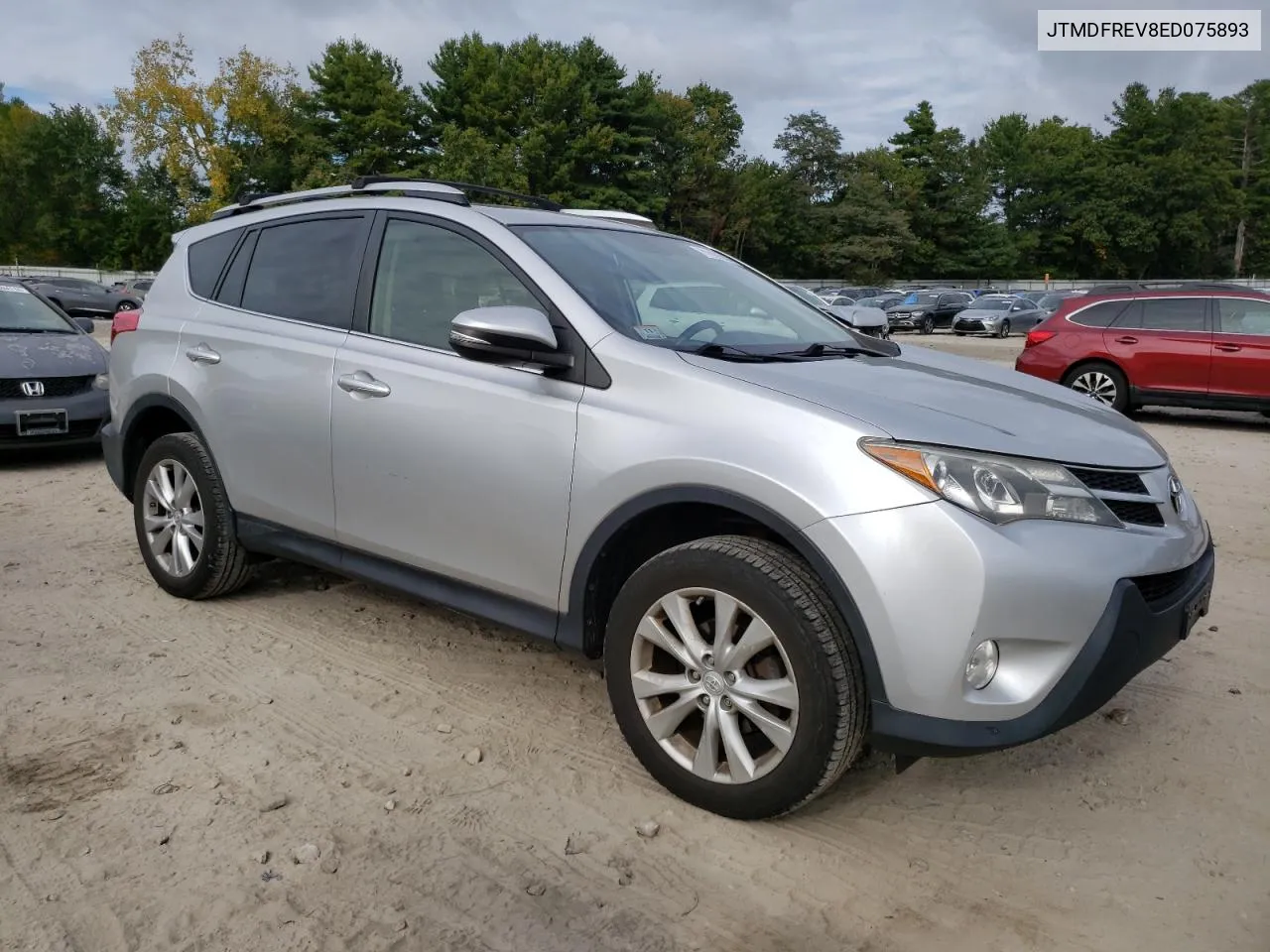 2014 Toyota Rav4 Limited VIN: JTMDFREV8ED075893 Lot: 71939844