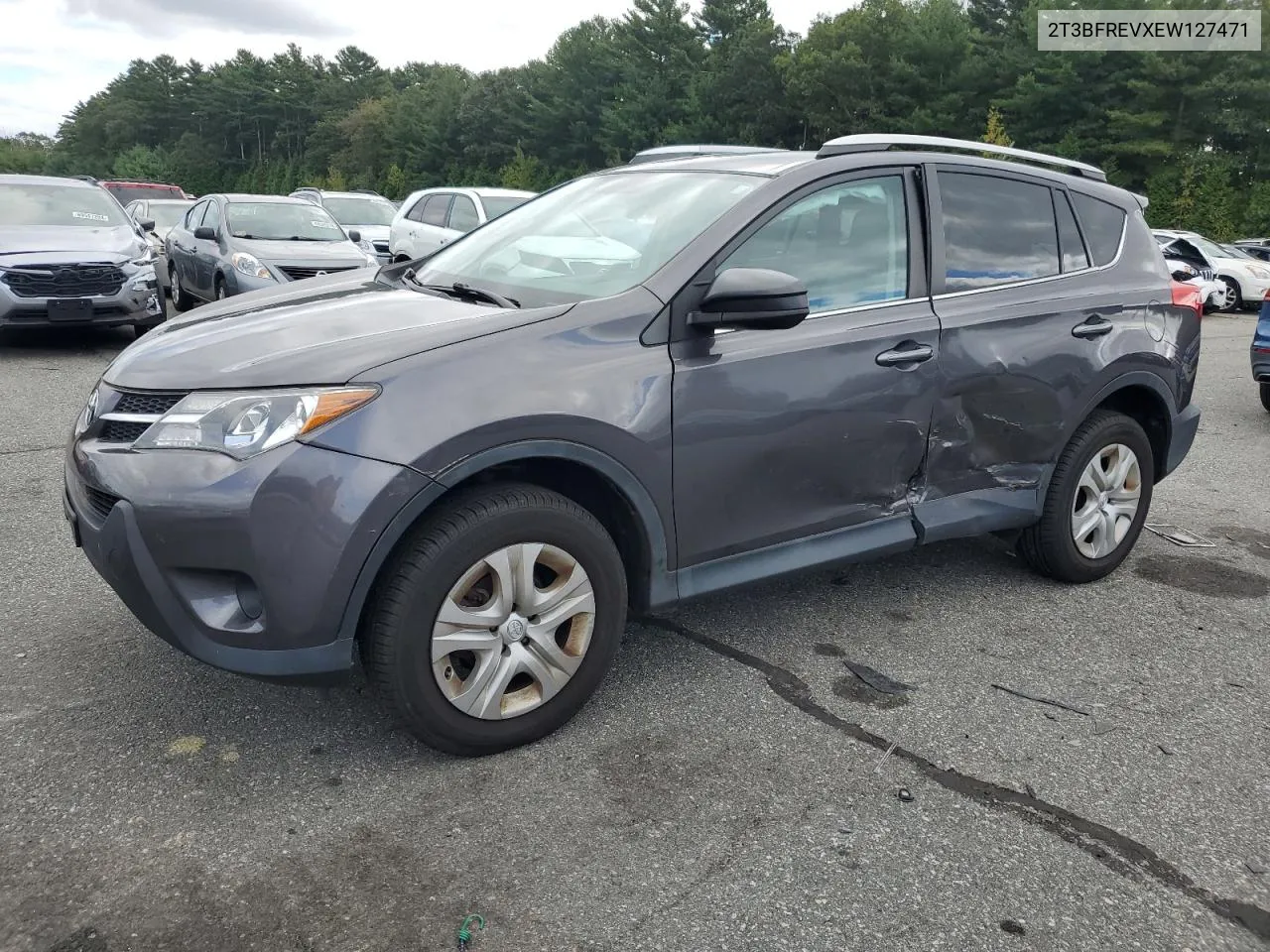 2014 Toyota Rav4 Le VIN: 2T3BFREVXEW127471 Lot: 72164734