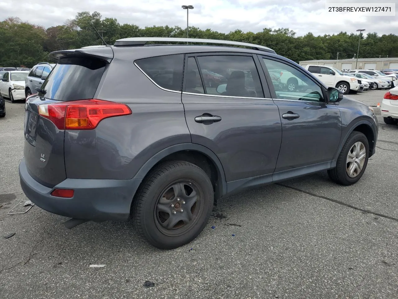 2014 Toyota Rav4 Le VIN: 2T3BFREVXEW127471 Lot: 72164734