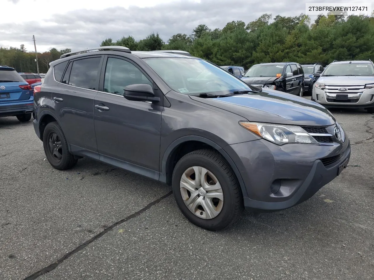 2014 Toyota Rav4 Le VIN: 2T3BFREVXEW127471 Lot: 72164734