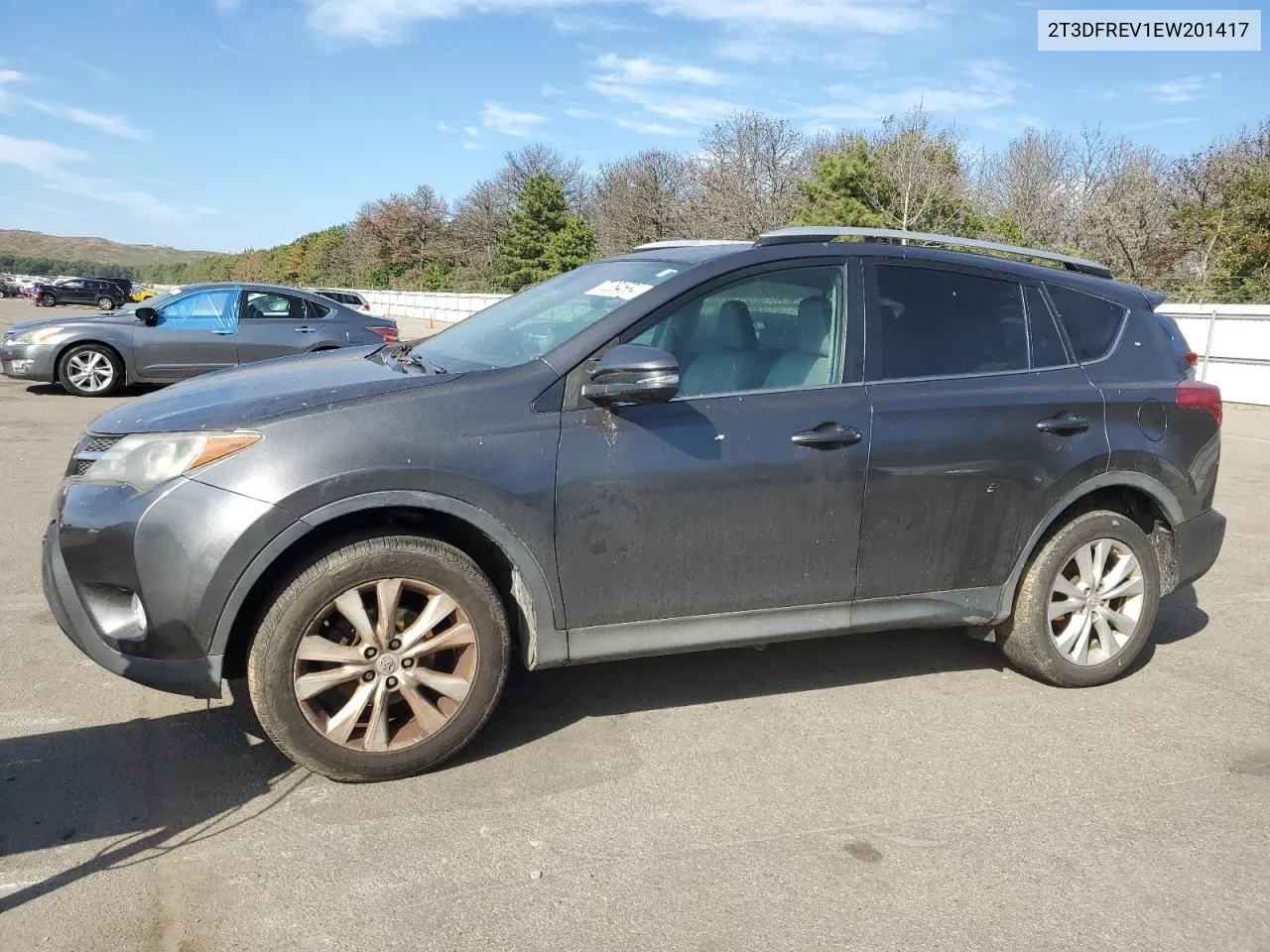 2014 Toyota Rav4 Limited VIN: 2T3DFREV1EW201417 Lot: 72284564