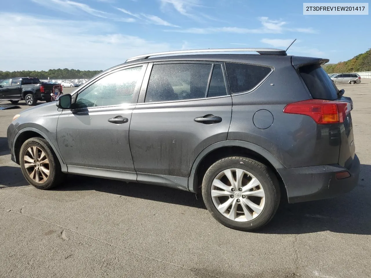 2014 Toyota Rav4 Limited VIN: 2T3DFREV1EW201417 Lot: 72284564