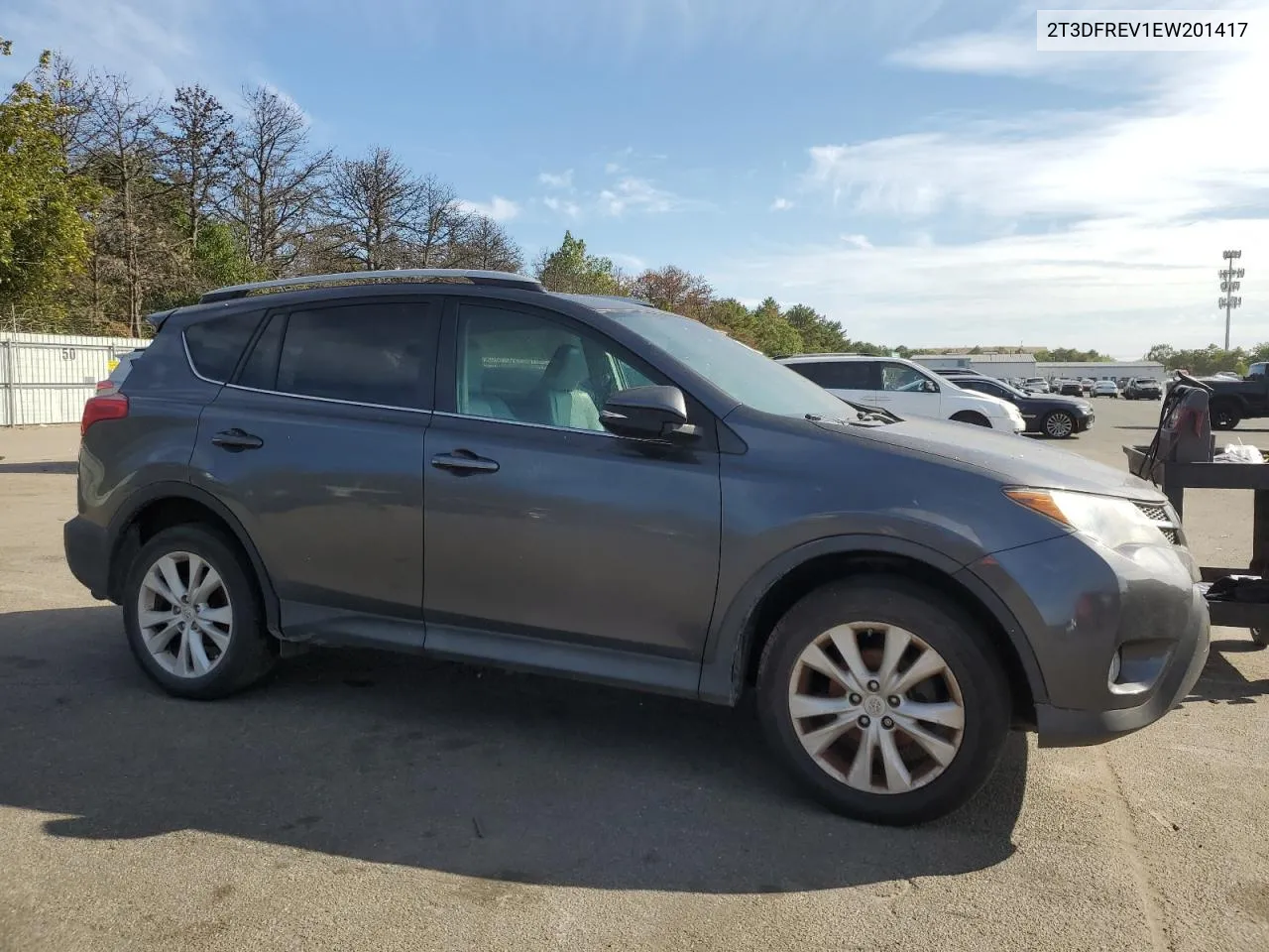 2014 Toyota Rav4 Limited VIN: 2T3DFREV1EW201417 Lot: 72284564