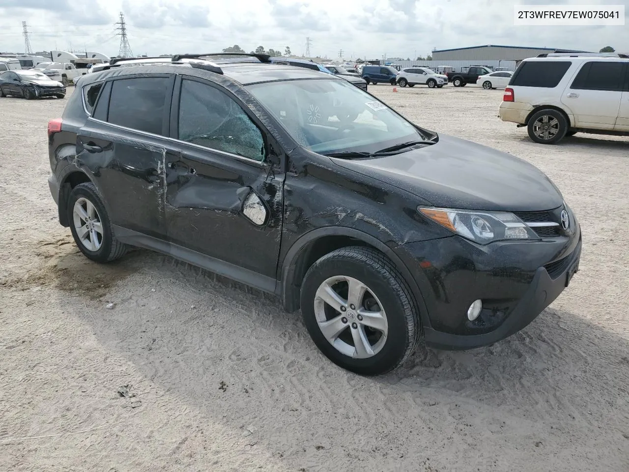 2014 Toyota Rav4 Xle VIN: 2T3WFREV7EW075041 Lot: 72814964