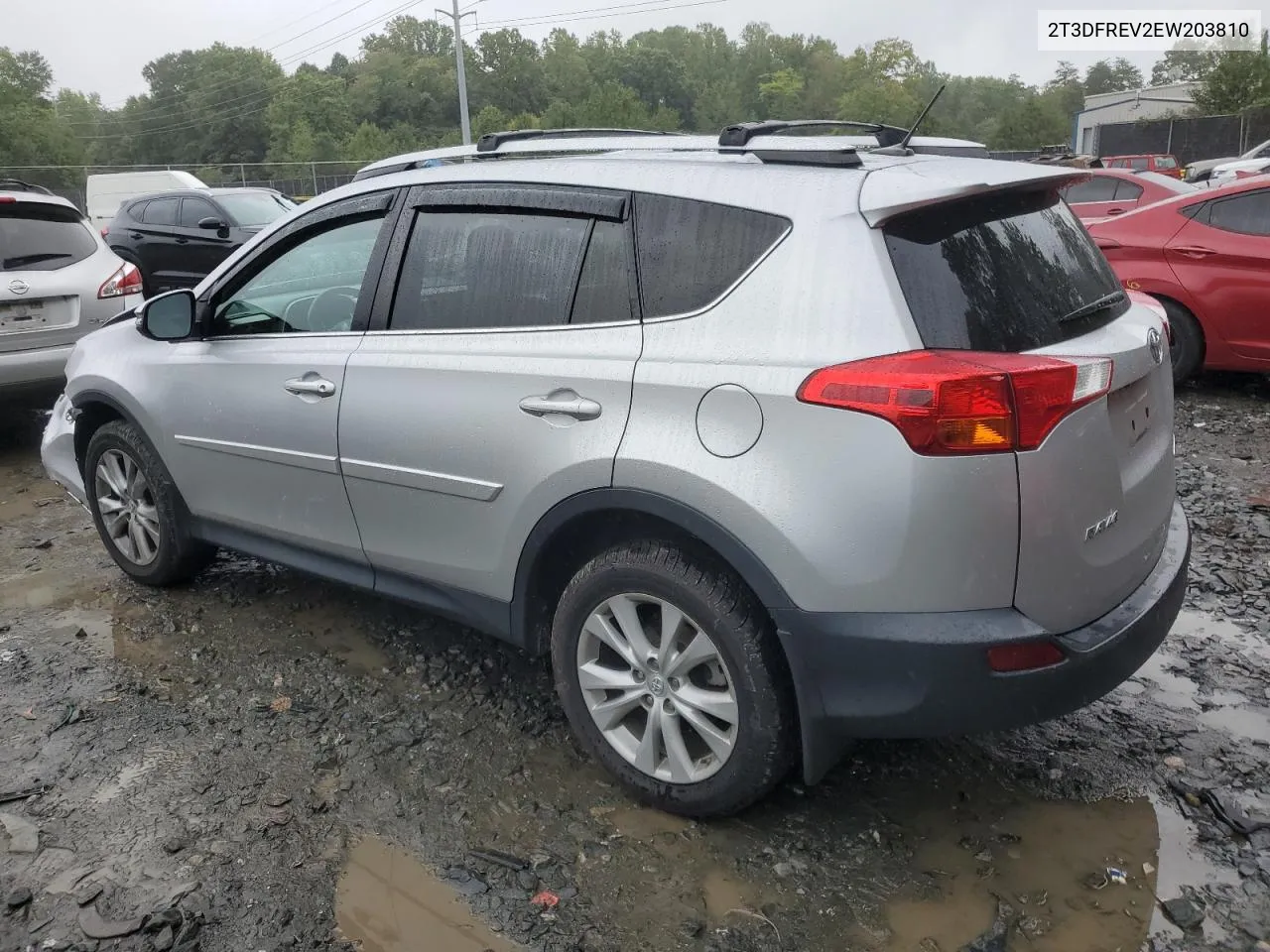 2014 Toyota Rav4 Limited VIN: 2T3DFREV2EW203810 Lot: 72965314