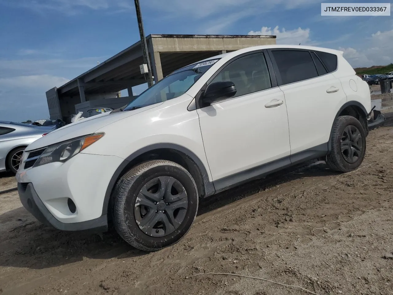 JTMZFREV0ED033367 2014 Toyota Rav4 Le