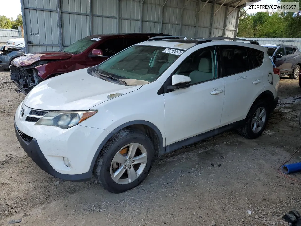 2014 Toyota Rav4 Xle VIN: 2T3RFREV8EW196657 Lot: 73180454