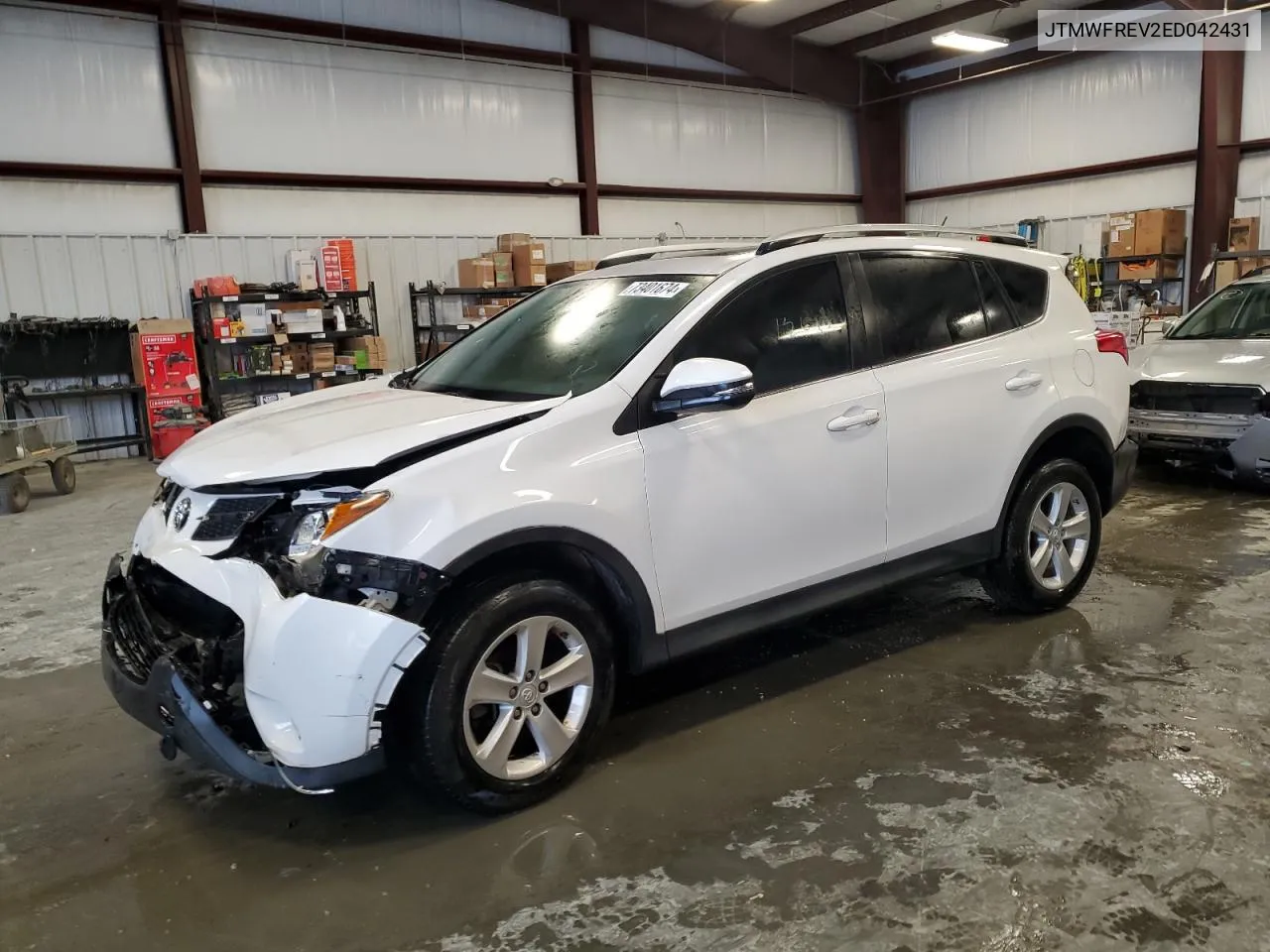 JTMWFREV2ED042431 2014 Toyota Rav4 Xle