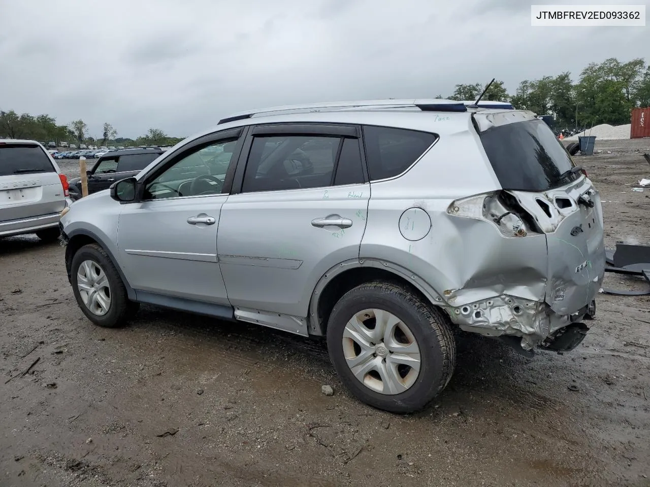 JTMBFREV2ED093362 2014 Toyota Rav4 Le