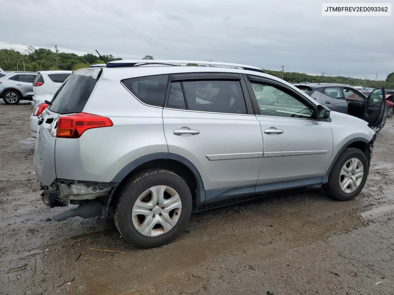 JTMBFREV2ED093362 2014 Toyota Rav4 Le