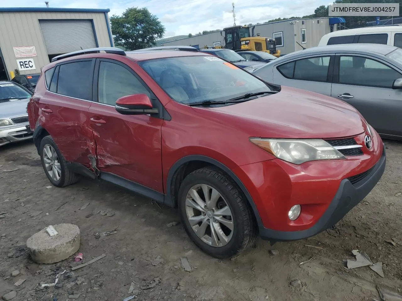 JTMDFREV8EJ004257 2014 Toyota Rav4 Limited