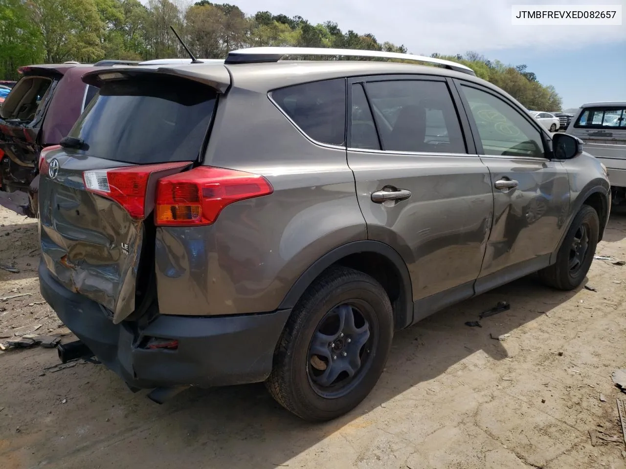 2014 Toyota Rav4 Le VIN: JTMBFREVXED082657 Lot: 74188174