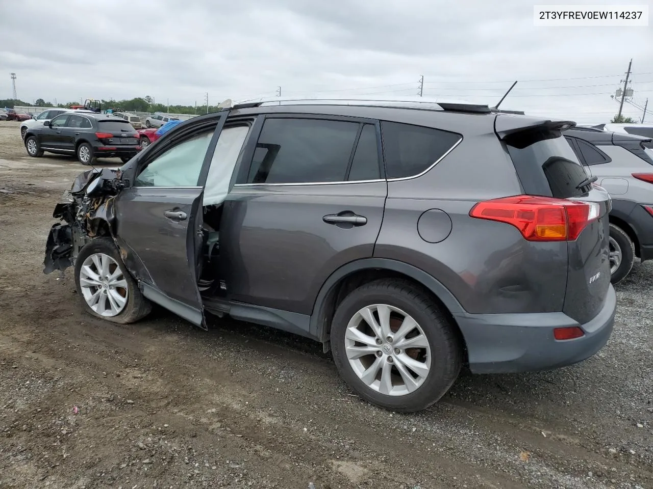 2014 Toyota Rav4 Limited VIN: 2T3YFREV0EW114237 Lot: 74265074