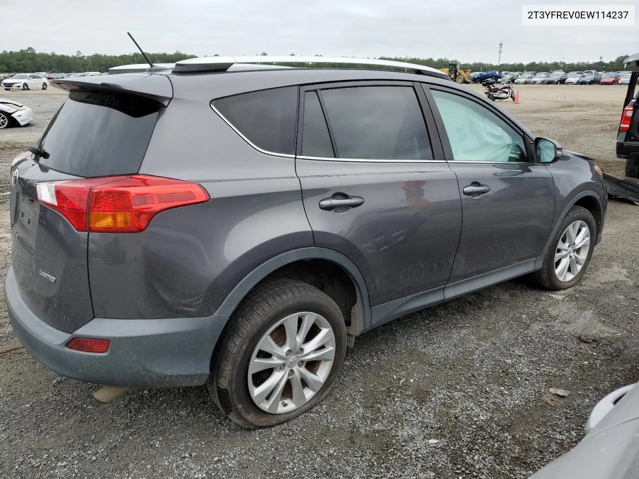 2014 Toyota Rav4 Limited VIN: 2T3YFREV0EW114237 Lot: 74265074