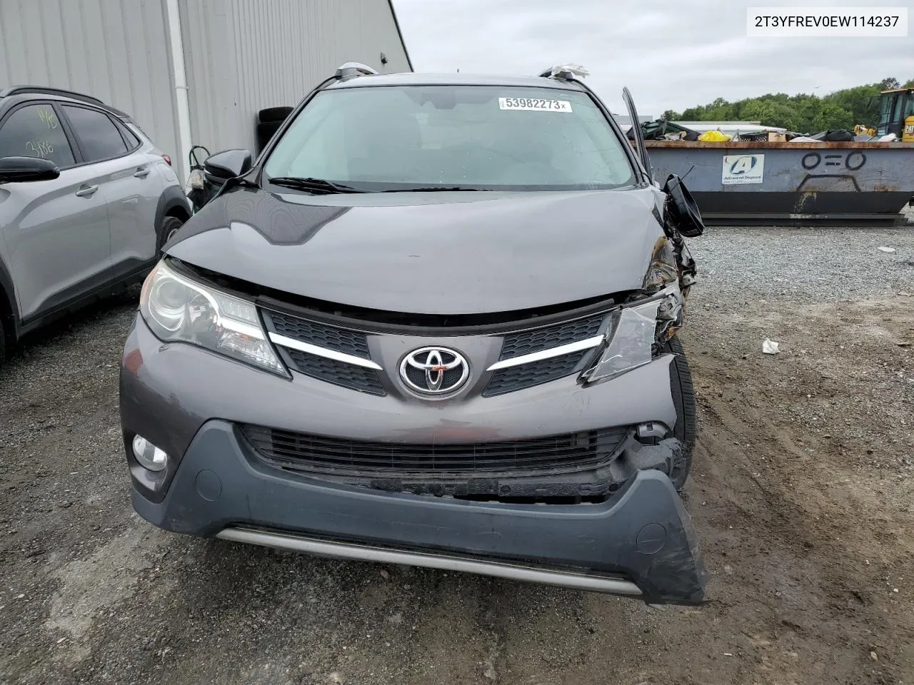 2T3YFREV0EW114237 2014 Toyota Rav4 Limited