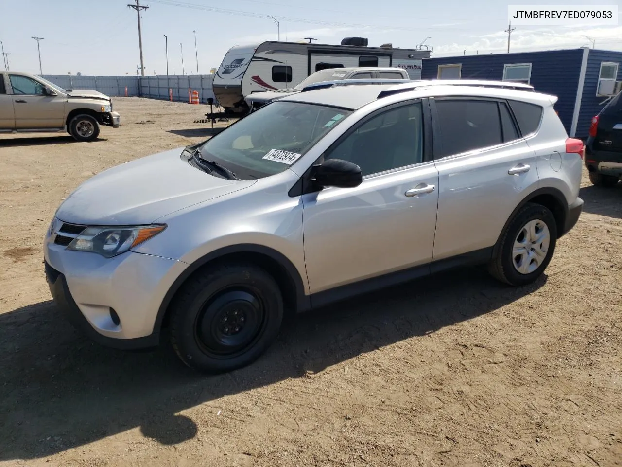 2014 Toyota Rav4 Le VIN: JTMBFREV7ED079053 Lot: 74372974