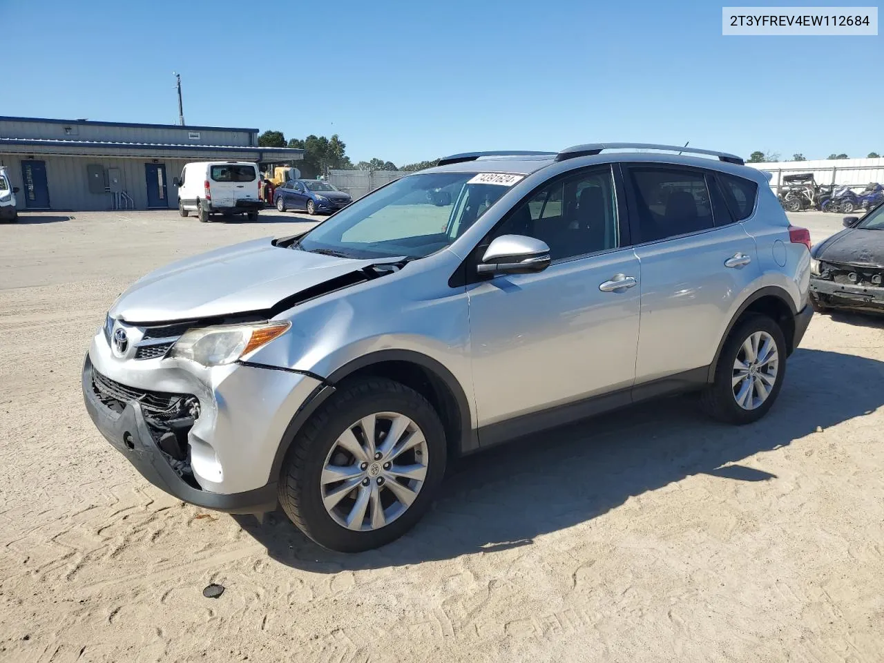 2014 Toyota Rav4 Limited VIN: 2T3YFREV4EW112684 Lot: 74391624