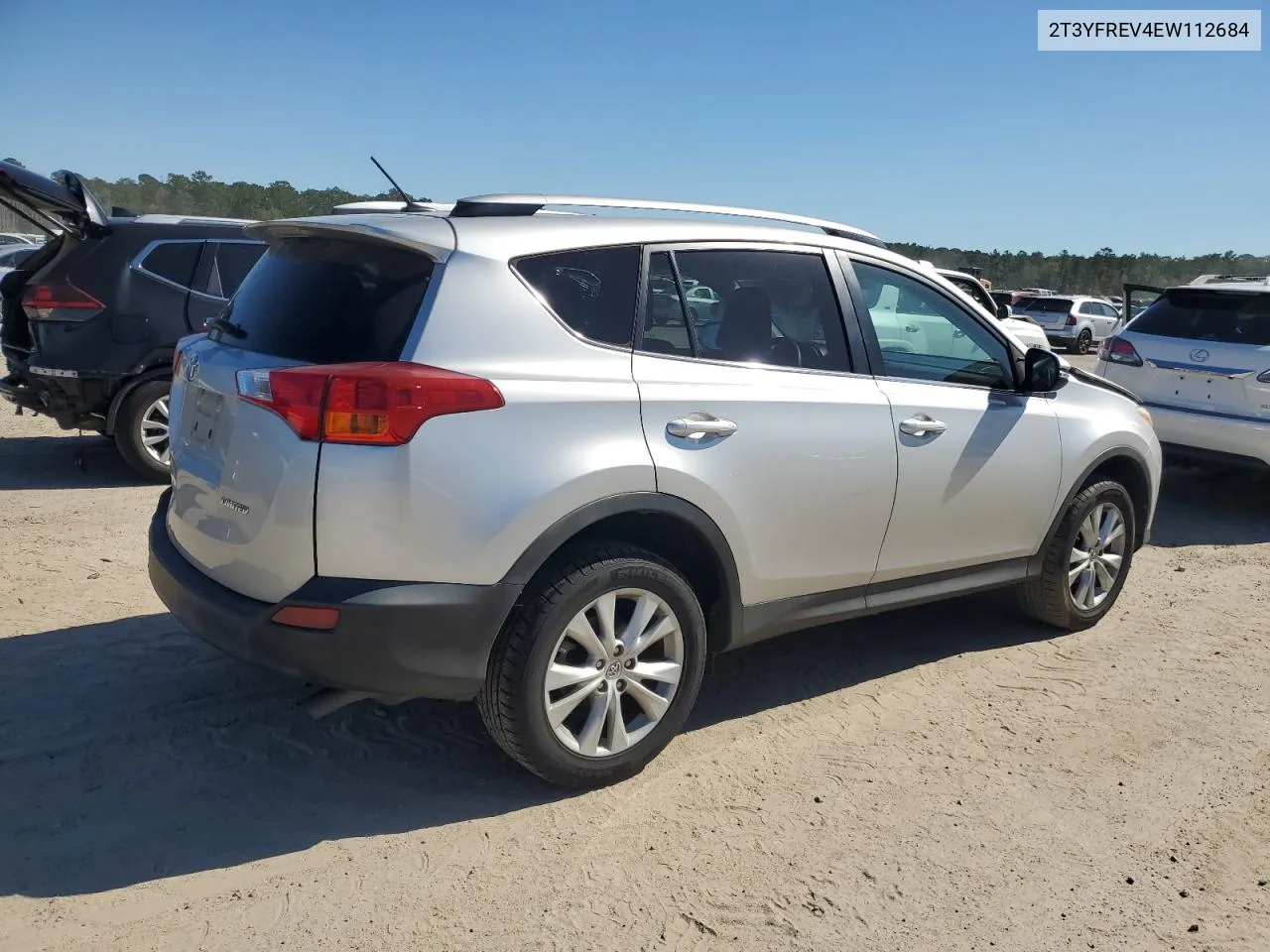 2014 Toyota Rav4 Limited VIN: 2T3YFREV4EW112684 Lot: 74391624