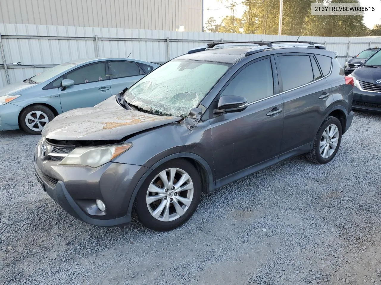 2014 Toyota Rav4 Limited VIN: 2T3YFREV8EW088616 Lot: 75691804