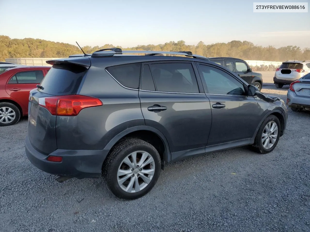 2014 Toyota Rav4 Limited VIN: 2T3YFREV8EW088616 Lot: 75691804