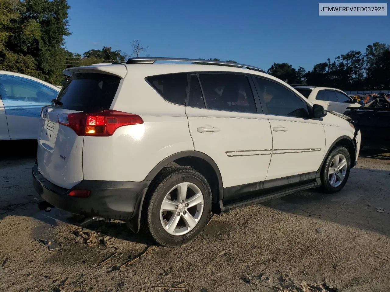 2014 Toyota Rav4 Xle VIN: JTMWFREV2ED037925 Lot: 75921934