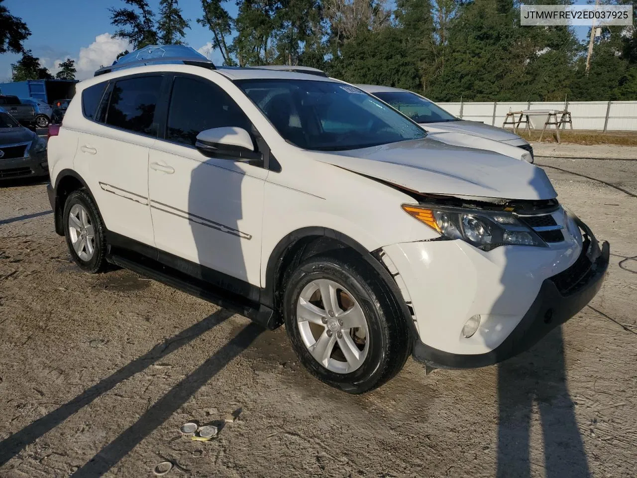 2014 Toyota Rav4 Xle VIN: JTMWFREV2ED037925 Lot: 75921934