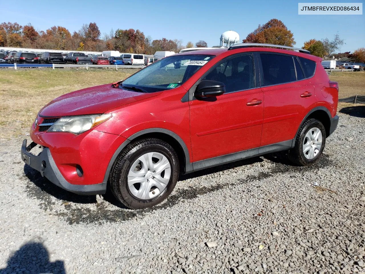 2014 Toyota Rav4 Le VIN: JTMBFREVXED086434 Lot: 76809464