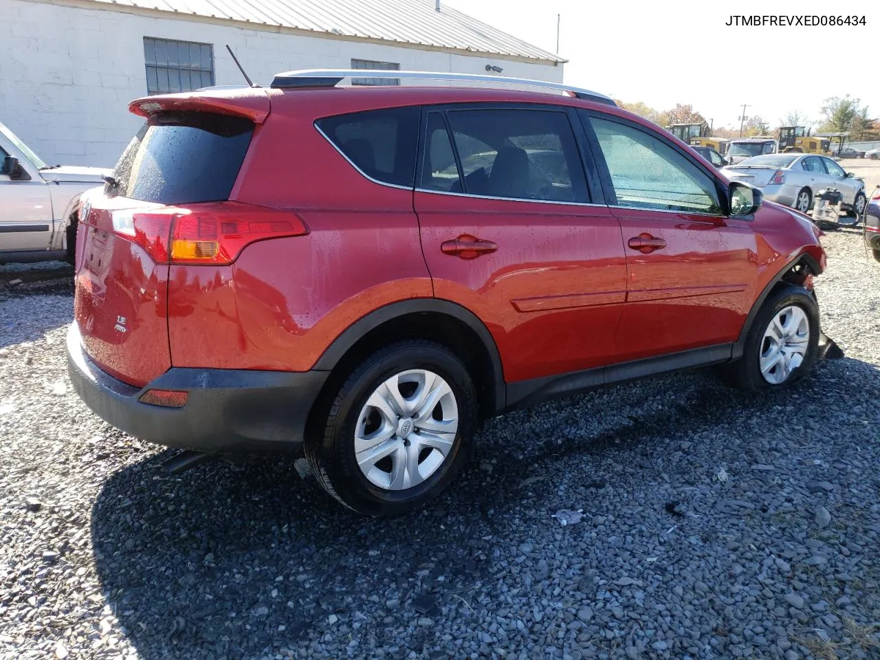 2014 Toyota Rav4 Le VIN: JTMBFREVXED086434 Lot: 76809464