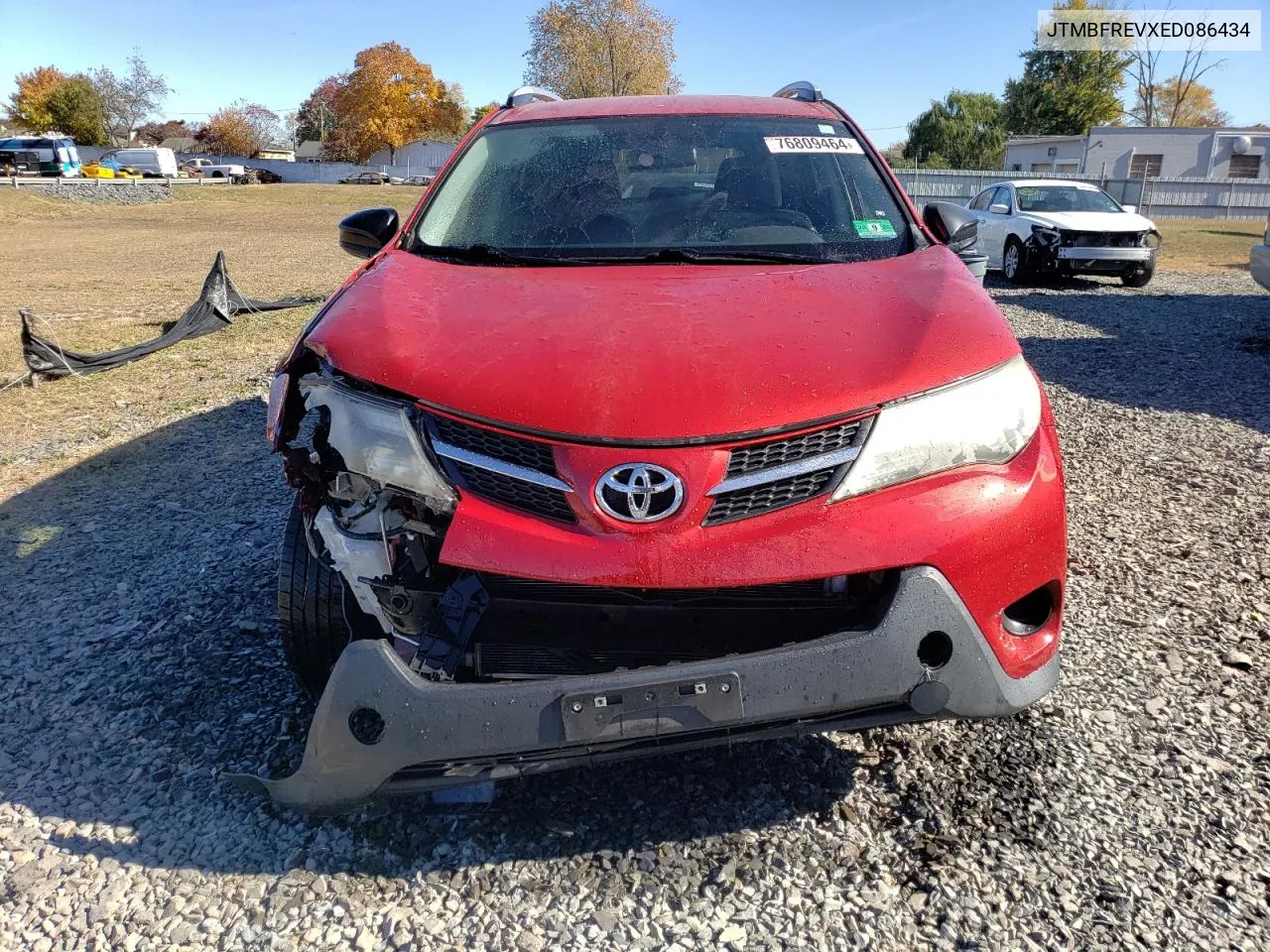 2014 Toyota Rav4 Le VIN: JTMBFREVXED086434 Lot: 76809464