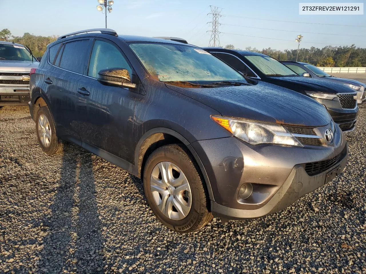 2014 Toyota Rav4 Le VIN: 2T3ZFREV2EW121291 Lot: 77018044